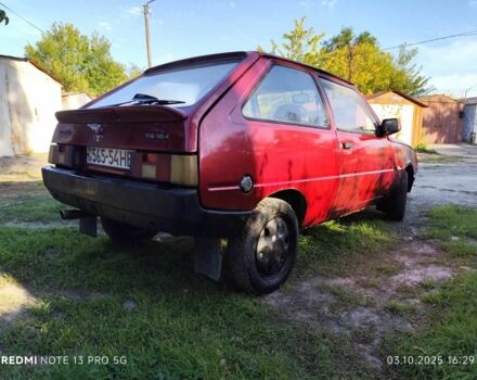 Красный ЗАЗ 1102 Таврия, объемом двигателя 1.1 л и пробегом 1 тыс. км за 583 $, фото 6 на Automoto.ua