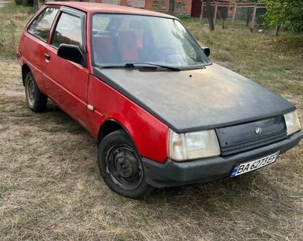 Красный ЗАЗ 1102 Таврия, объемом двигателя 1.1 л и пробегом 10 тыс. км за 388 $, фото 5 на Automoto.ua