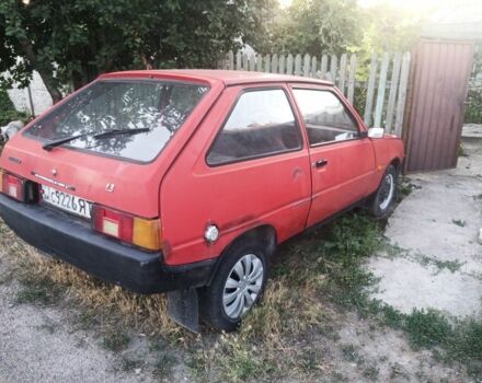 Красный ЗАЗ 1102 Таврия, объемом двигателя 0 л и пробегом 100 тыс. км за 303 $, фото 3 на Automoto.ua
