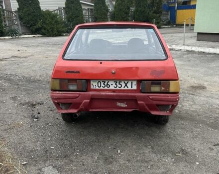 Красный ЗАЗ 1102 Таврия, объемом двигателя 1.1 л и пробегом 625 тыс. км за 550 $, фото 4 на Automoto.ua