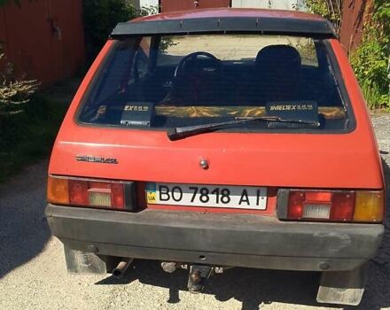 Красный ЗАЗ 1102 Таврия, объемом двигателя 1.1 л и пробегом 89 тыс. км за 386 $, фото 3 на Automoto.ua