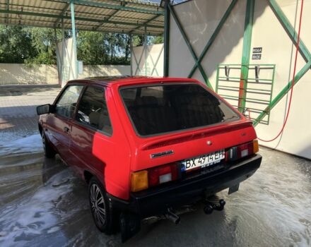 Красный ЗАЗ 1102 Таврия, объемом двигателя 1.1 л и пробегом 200 тыс. км за 1065 $, фото 3 на Automoto.ua