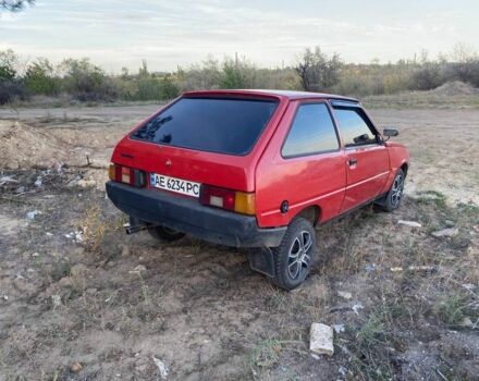 Красный ЗАЗ 1102 Таврия, объемом двигателя 1.1 л и пробегом 150 тыс. км за 450 $, фото 5 на Automoto.ua