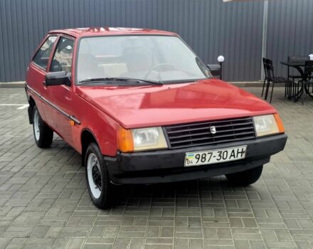 Красный ЗАЗ 1102 Таврия, объемом двигателя 1 л и пробегом 90 тыс. км за 650 $, фото 2 на Automoto.ua