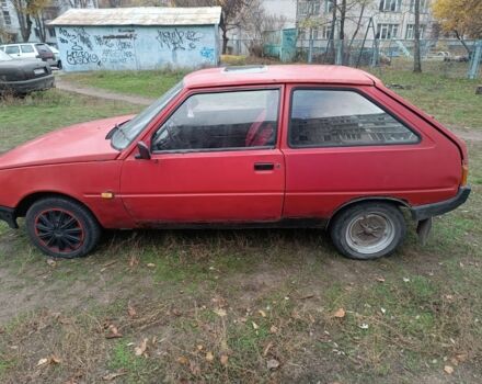 Красный ЗАЗ 1102 Таврия, объемом двигателя 1.2 л и пробегом 250 тыс. км за 370 $, фото 4 на Automoto.ua