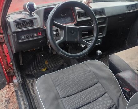 Красный ЗАЗ 1102 Таврия, объемом двигателя 1 л и пробегом 99 тыс. км за 594 $, фото 4 на Automoto.ua