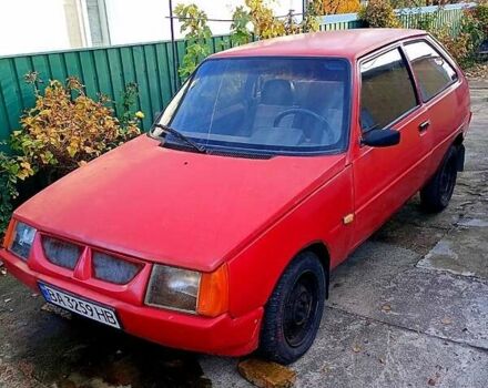 Красный ЗАЗ 1102 Таврия, объемом двигателя 1.1 л и пробегом 90 тыс. км за 470 $, фото 4 на Automoto.ua