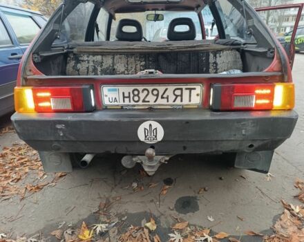 Красный ЗАЗ 1102 Таврия, объемом двигателя 1.2 л и пробегом 250 тыс. км за 370 $, фото 9 на Automoto.ua