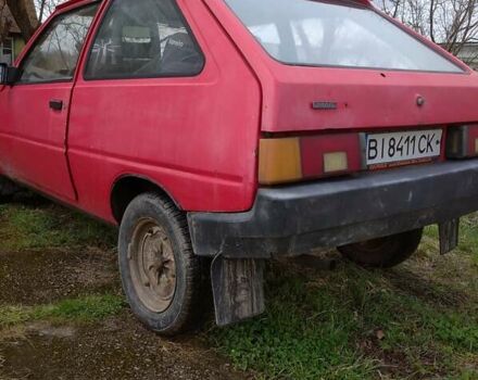 Красный ЗАЗ 1102 Таврия, объемом двигателя 1.1 л и пробегом 182 тыс. км за 700 $, фото 1 на Automoto.ua