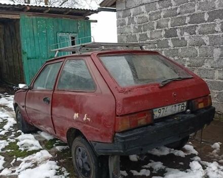 Красный ЗАЗ 1102 Таврия, объемом двигателя 1.1 л и пробегом 300 тыс. км за 200 $, фото 2 на Automoto.ua