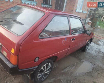 Красный ЗАЗ 1102 Таврия, объемом двигателя 1.4 л и пробегом 88 тыс. км за 600 $, фото 1 на Automoto.ua