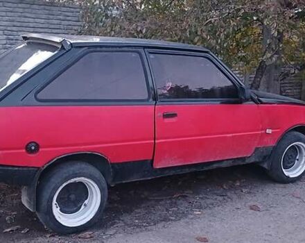 Красный ЗАЗ 1102 Таврия, объемом двигателя 1.1 л и пробегом 122 тыс. км за 550 $, фото 2 на Automoto.ua