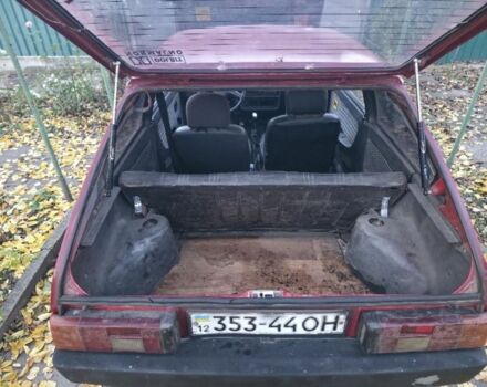 Красный ЗАЗ 1102 Таврия, объемом двигателя 1.2 л и пробегом 130 тыс. км за 355 $, фото 5 на Automoto.ua