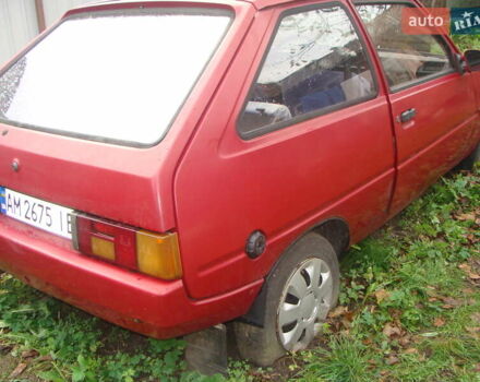 Красный ЗАЗ 1102 Таврия, объемом двигателя 1.2 л и пробегом 180 тыс. км за 240 $, фото 1 на Automoto.ua
