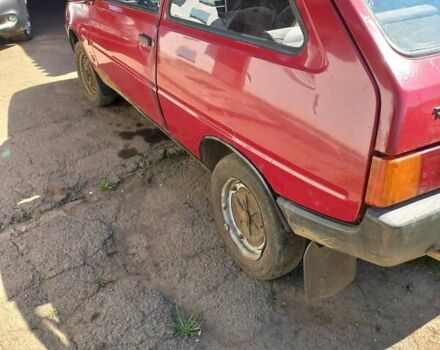 Красный ЗАЗ 1102 Таврия, объемом двигателя 1.2 л и пробегом 78 тыс. км за 650 $, фото 4 на Automoto.ua