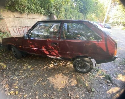Красный ЗАЗ 1102 Таврия, объемом двигателя 1.2 л и пробегом 85 тыс. км за 486 $, фото 2 на Automoto.ua