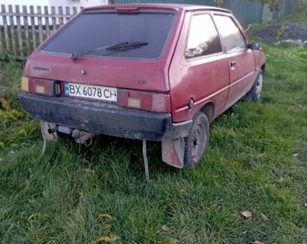 Красный ЗАЗ 1102 Таврия, объемом двигателя 1.09 л и пробегом 143 тыс. км за 850 $, фото 2 на Automoto.ua
