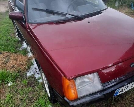 Червоний ЗАЗ 1102 Таврія, об'ємом двигуна 1.1 л та пробігом 100 тис. км за 750 $, фото 1 на Automoto.ua