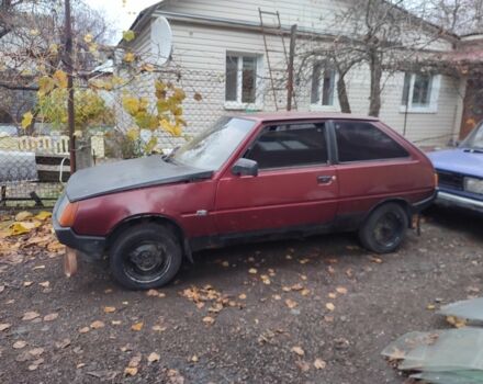 Красный ЗАЗ 1102 Таврия, объемом двигателя 1.1 л и пробегом 100 тыс. км за 400 $, фото 6 на Automoto.ua