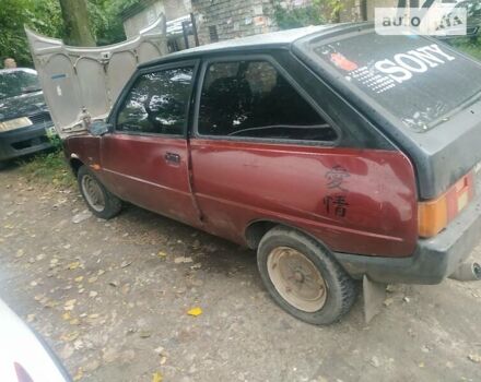 Красный ЗАЗ 1102 Таврия, объемом двигателя 1.2 л и пробегом 140 тыс. км за 554 $, фото 5 на Automoto.ua
