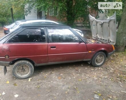 Красный ЗАЗ 1102 Таврия, объемом двигателя 1.2 л и пробегом 140 тыс. км за 554 $, фото 4 на Automoto.ua