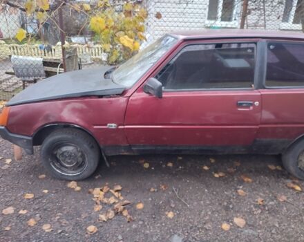 Красный ЗАЗ 1102 Таврия, объемом двигателя 1.1 л и пробегом 100 тыс. км за 400 $, фото 2 на Automoto.ua