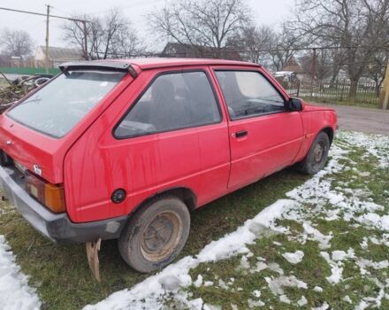 Красный ЗАЗ 1102 Таврия, объемом двигателя 1.1 л и пробегом 156 тыс. км за 600 $, фото 3 на Automoto.ua