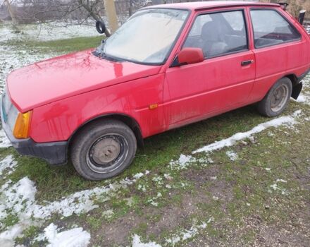 Красный ЗАЗ 1102 Таврия, объемом двигателя 1.1 л и пробегом 156 тыс. км за 600 $, фото 1 на Automoto.ua