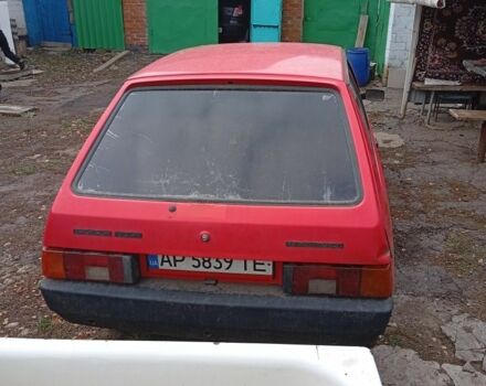 Красный ЗАЗ 1102 Таврия, объемом двигателя 1.1 л и пробегом 246 тыс. км за 360 $, фото 3 на Automoto.ua