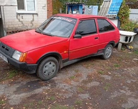 Красный ЗАЗ 1102 Таврия, объемом двигателя 1.1 л и пробегом 246 тыс. км за 360 $, фото 5 на Automoto.ua