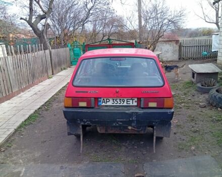 Красный ЗАЗ 1102 Таврия, объемом двигателя 1.1 л и пробегом 111 тыс. км за 800 $, фото 2 на Automoto.ua