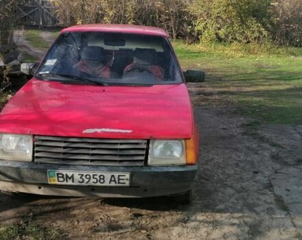 Красный ЗАЗ 1102 Таврия, объемом двигателя 1.1 л и пробегом 100 тыс. км за 286 $, фото 1 на Automoto.ua