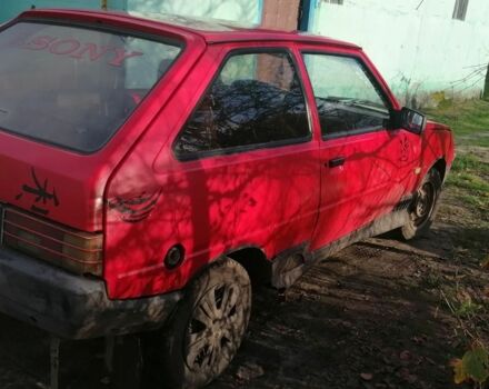 Красный ЗАЗ 1102 Таврия, объемом двигателя 1.1 л и пробегом 100 тыс. км за 286 $, фото 3 на Automoto.ua