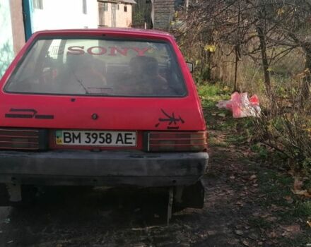 Красный ЗАЗ 1102 Таврия, объемом двигателя 1.1 л и пробегом 100 тыс. км за 286 $, фото 2 на Automoto.ua