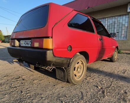 Красный ЗАЗ 1102 Таврия, объемом двигателя 1.2 л и пробегом 269 тыс. км за 750 $, фото 2 на Automoto.ua