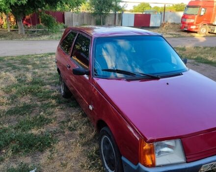 Красный ЗАЗ 1102 Таврия, объемом двигателя 1 л и пробегом 254 тыс. км за 572 $, фото 1 на Automoto.ua