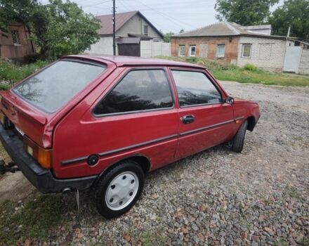 Красный ЗАЗ 1102 Таврия, объемом двигателя 1.2 л и пробегом 317 тыс. км за 850 $, фото 2 на Automoto.ua