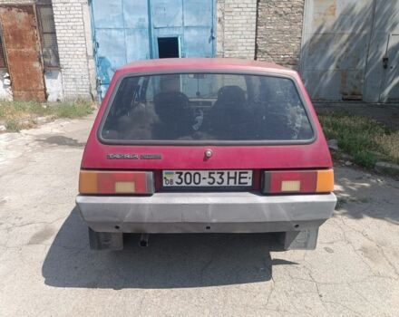 Красный ЗАЗ 1102 Таврия, объемом двигателя 1.2 л и пробегом 170 тыс. км за 450 $, фото 3 на Automoto.ua