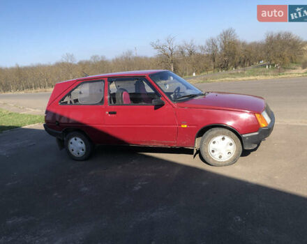 Красный ЗАЗ 1102 Таврия, объемом двигателя 1.2 л и пробегом 110 тыс. км за 1000 $, фото 1 на Automoto.ua