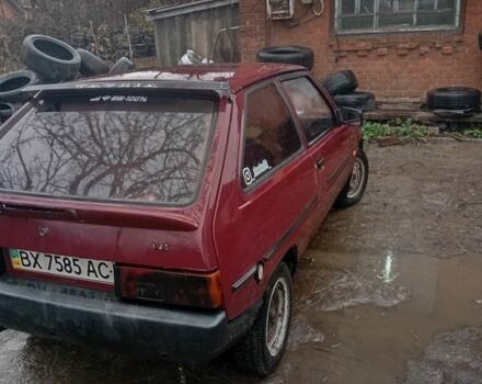 Красный ЗАЗ 1102 Таврия, объемом двигателя 1.2 л и пробегом 88 тыс. км за 750 $, фото 5 на Automoto.ua