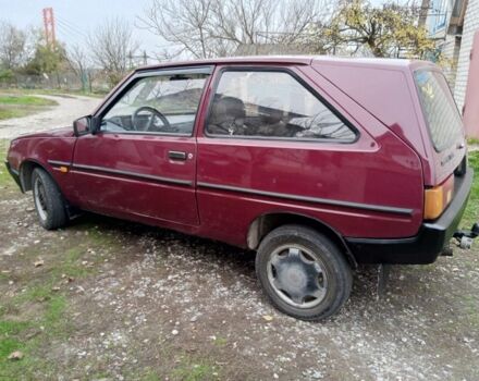 Красный ЗАЗ 1102 Таврия, объемом двигателя 1.2 л и пробегом 194 тыс. км за 950 $, фото 5 на Automoto.ua