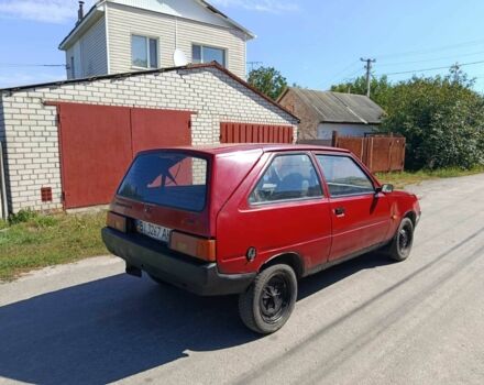 Красный ЗАЗ 1102 Таврия, объемом двигателя 1 л и пробегом 200 тыс. км за 450 $, фото 7 на Automoto.ua