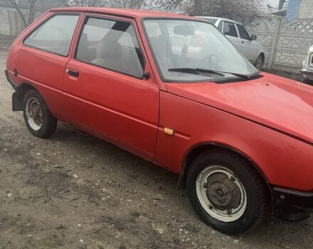 Красный ЗАЗ 1102 Таврия, объемом двигателя 1.2 л и пробегом 44 тыс. км за 544 $, фото 5 на Automoto.ua