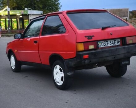 Красный ЗАЗ 1102 Таврия, объемом двигателя 1 л и пробегом 999 тыс. км за 476 $, фото 5 на Automoto.ua