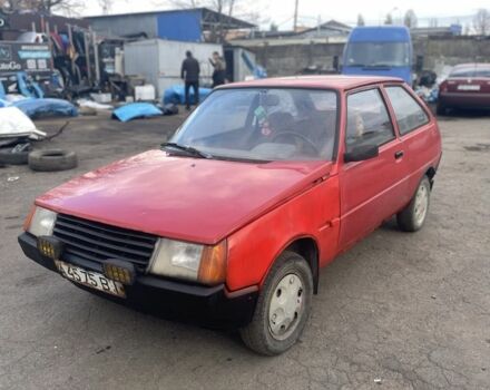 Красный ЗАЗ 1102 Таврия, объемом двигателя 1.2 л и пробегом 80 тыс. км за 321 $, фото 4 на Automoto.ua