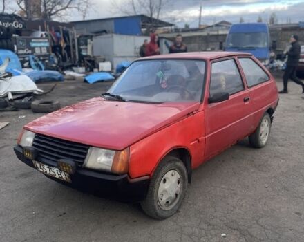 Красный ЗАЗ 1102 Таврия, объемом двигателя 1.2 л и пробегом 80 тыс. км за 321 $, фото 3 на Automoto.ua