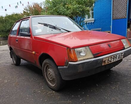 Красный ЗАЗ 1102 Таврия, объемом двигателя 1.1 л и пробегом 152 тыс. км за 550 $, фото 3 на Automoto.ua