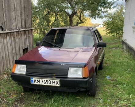 Красный ЗАЗ 1102 Таврия, объемом двигателя 1.2 л и пробегом 3 тыс. км за 700 $, фото 6 на Automoto.ua