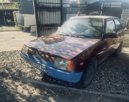 Красный ЗАЗ 1102 Таврия, объемом двигателя 1.2 л и пробегом 112 тыс. км за 255 $, фото 1 на Automoto.ua
