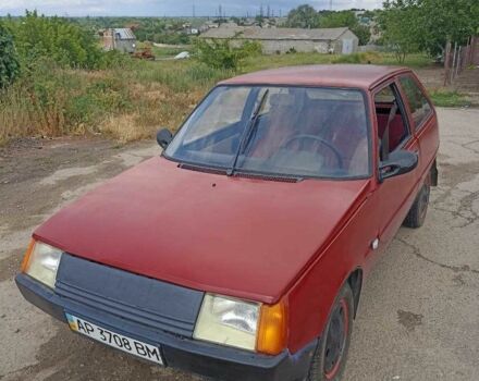 Красный ЗАЗ 1102 Таврия, объемом двигателя 1.1 л и пробегом 9 тыс. км за 750 $, фото 1 на Automoto.ua